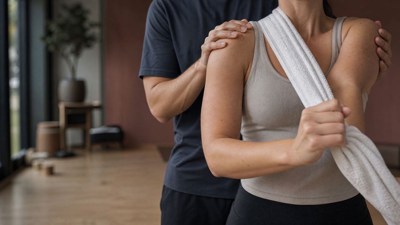 Gentle, low-intensity stretching for fibromyalgia