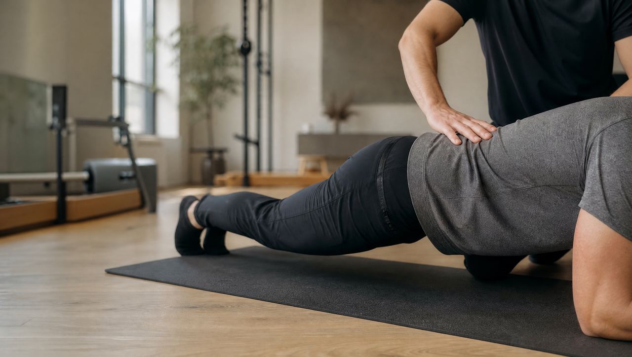 Core-stability plank for spondylolisthesis